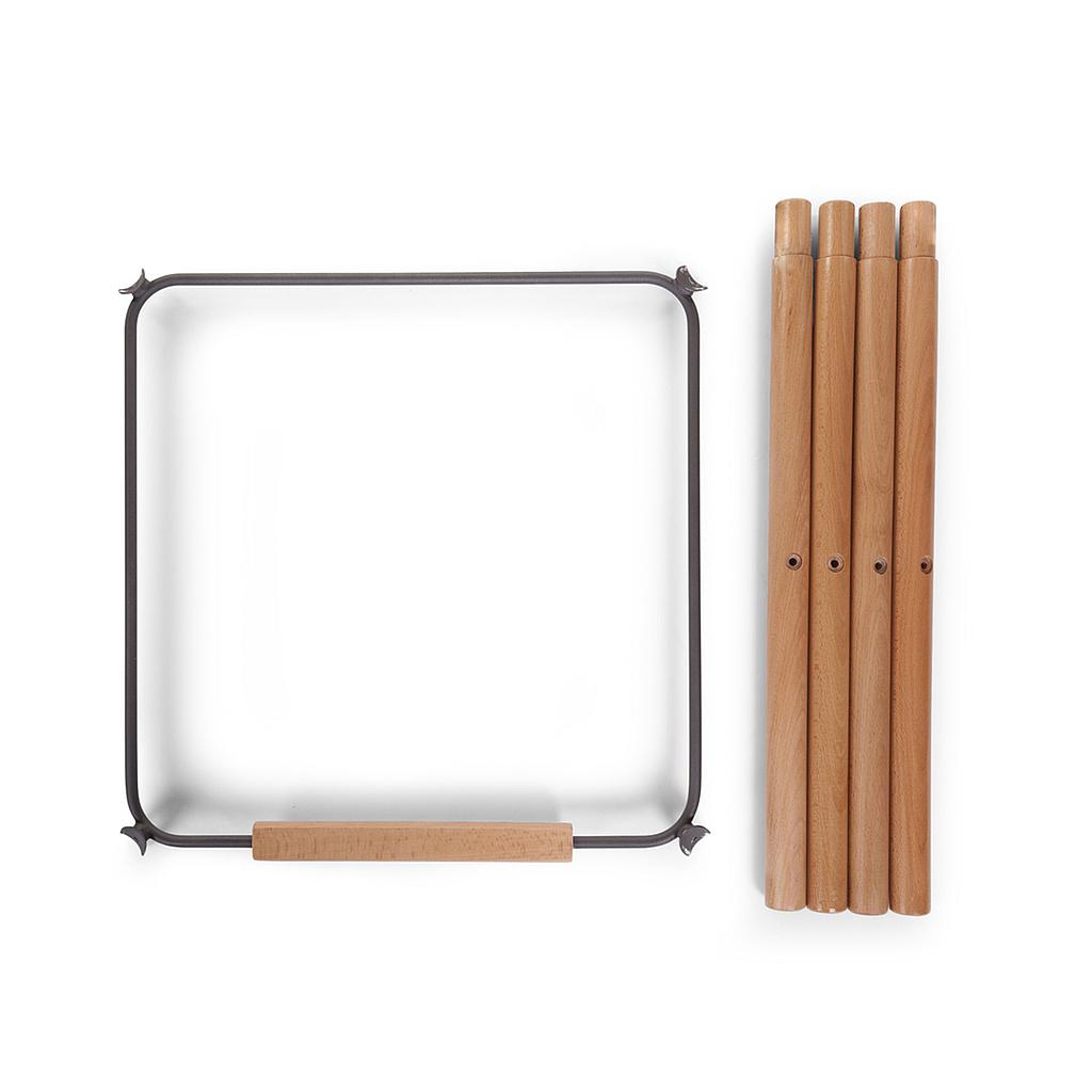 JUEGO DE PATAS XL PARA EVOLU2 NATURAL/ANTRACITA