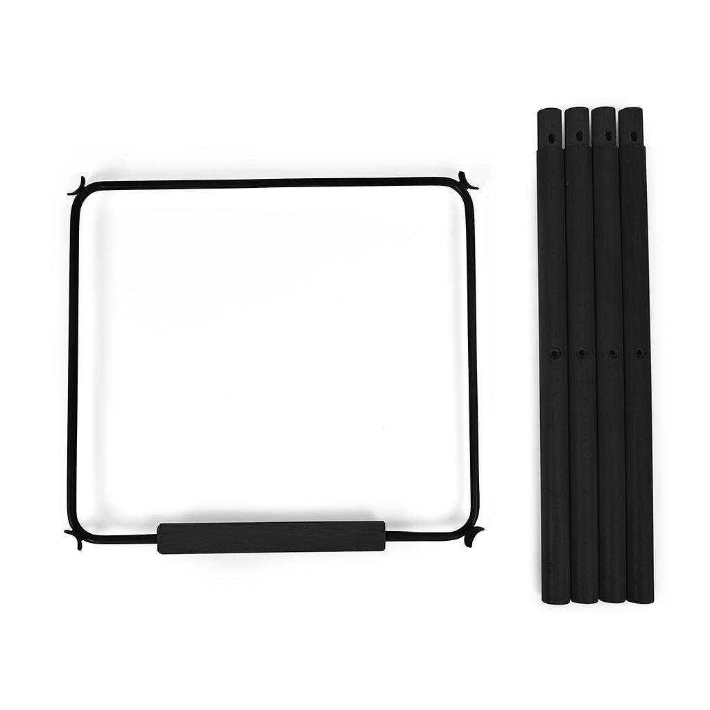 JUEGO DE PATAS XL PARA EVOLU2 NEGRO