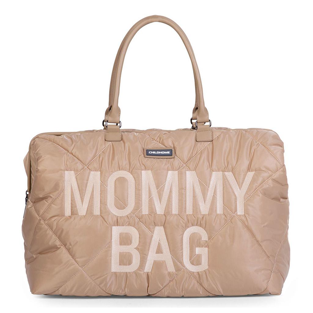 BOLSO MOMMY BAG GRANDE ACOLCHADO BEIGE