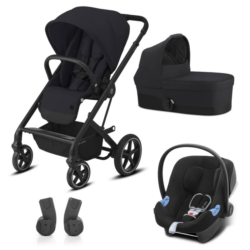 CYBEX TRIO BALIOS S LUX BLACK+COT S+ATON B2 DEEP BLACK