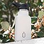 BOTELLA TERMICA RUNBOTT 350ML BLANCO TAPON SPORT