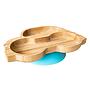 PLATO BAMBOO COCHE AZUL ECO RASCALS