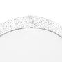 SABANA BAJERA CAPAZO PACK 2 UNDS VICHY10 GRIS