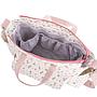 BOLSO MATERNAL PACK AURA BEIGE/FLORES