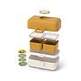 CAJA MONBENTO TRESOR SAFARI MOSTAZA