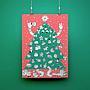 OMY POSTER XL OMY ARBOL NAVIDAD PARA COLOREAR