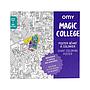 OMY POSTER XL OMY MAGIC COLLEGE PARA COLOREAR