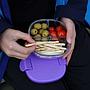 YUMBOX SNACK BOWL PURPLE