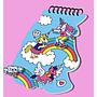 OMY LIBRETA DE PEGATINAS UNICORNIO