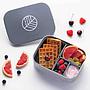 CAJA LUNCH ACERO INOX ECO RASCALS GRIS