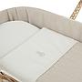 CAPAZO ACOLCHADO UNE LINO BEIGE 39X80X25CM