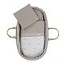 CAPAZO ACOLCHADO UNE ABETE BEIGE 39X80X25CM