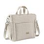 BOLSO MATERNAL PACK VICHY BEIGE