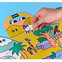MINI POCKET OMY UNICORNIO PARA COLOREAR + 4 LAPICES COLOR (copia)
