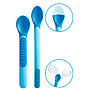 MAM CUCHARA SENSOR CALOR+FUNDA azul