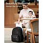MOMCOZY MOCHILA MATERNAL TODO EN 1 LG011 UNICO NEGRO