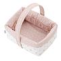 CANASTILLA ACOLCHADA 22,5X29X29CM CALMA ROSA