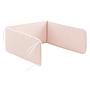 COLCHA+PROTECTOR CUNA 60 60X120X3CM CALMA ROSA