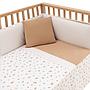 COLCHA+PROTECTOR CUNA 60 60X120X3CM SENDA BEIGE