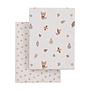 SABANA BAJERA CUNA 60 PACK 2 UDS. 60x120x17 CM SENDA BEIGE