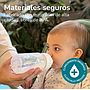 PACK BEBEDUE NEWBORN - 2 BIBERONES 160ML+2 BIBERONES 260ML+2 TETINAS FLUJO RAPIDO