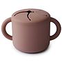 Taza para snack silicona SOLID Cloudy Mauve