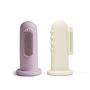 PACK 2 CEPILLOS DE DEDO SOLID SOFT LILAC/IVORY