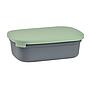 FIAMBRERA CERAMICA LUNCH BOX GRIS/VERDE SAGE