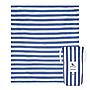 TOALLA MANTA PICNIC DOCK&BAY NAVY BLUE XL 170X240CM