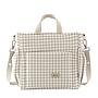 BOLSO MATERNAL PACK VICHY BEIGE