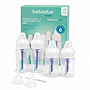 PACK BEBEDUE NEWBORN - 2 BIBERONES 160ML+2 BIBERONES 260ML+2 TETINAS FLUJO RAPIDO