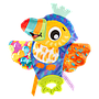 MANTITA MORDEDOR CRINKLE BLANKIE TAMILA TOUCAN
