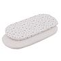 SABANA BAJERA CAPAZO PACK 2 UD. 35x80x7 CM SENDA BEIGE