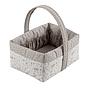 CANASTILLA ACOLCHADA 22,5X29X29CM ABETE BEIGE