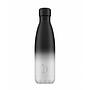 BOTELLA INOX CHILLY'S 500ML GRADIENT BLANCO&NEGRO