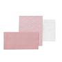 SABANA CUNA 3 PCS (CUNA 60) 100X165 CM FOREST ROSA