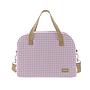 BOLSO MATERNAL PROME VICHY ROSA 18X41X31 CM