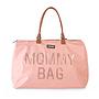 BOLSO MOMMY BAG GRANDE ROSA/COBRE